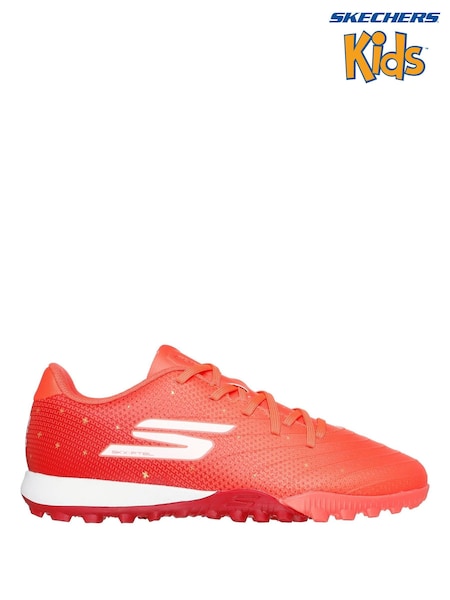 Skechers Red Jr Youth Turf Ground Football Boots (AB6397) | £44