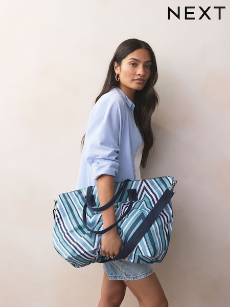 Blue Foldaway Bag (AB6816) | £22
