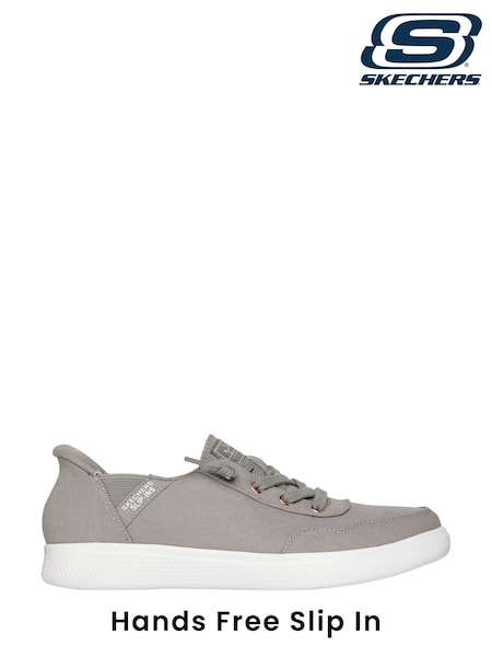 Skechers Grey Skip Cute B Sweet Trainers (AB6828) | £64