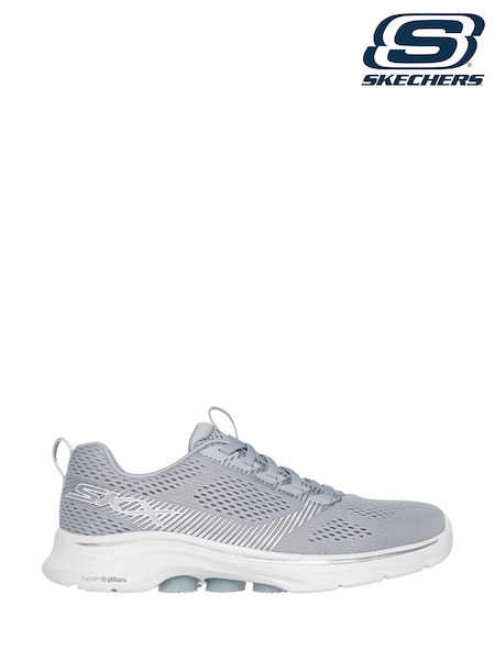 Skechers Grey Go Walk 7 Hailey Trainers (AB6839) | £89