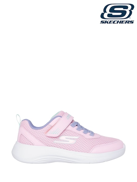 Skechers Pink Girls Selectors Reset Achieved Trainers (AB7326) | £29