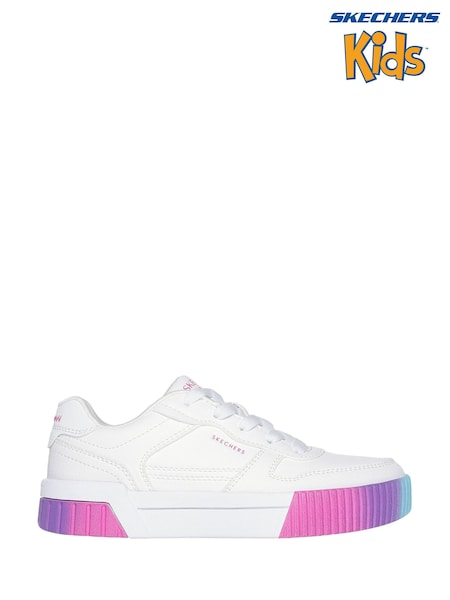 Skechers White Jade Trainers (AB7349) | £49