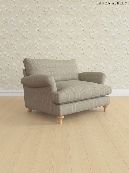 Carolyn Check/Hazelnut Natural Westley By Laura Ashley (AB7545) | £1,050