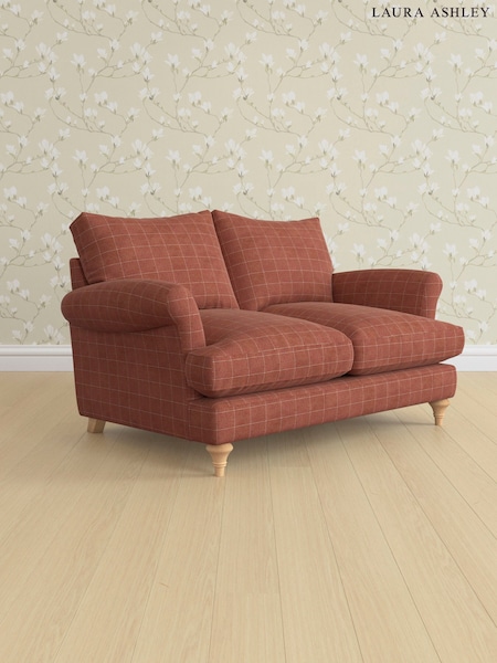 Carolyn Check/Terracotta Orange Westley By Laura Ashley (AB7551) | £1,300