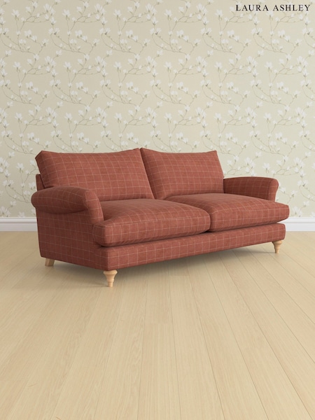 Carolyn Check/Terracotta Orange Westley By Laura Ashley (AB7551) | £1,600