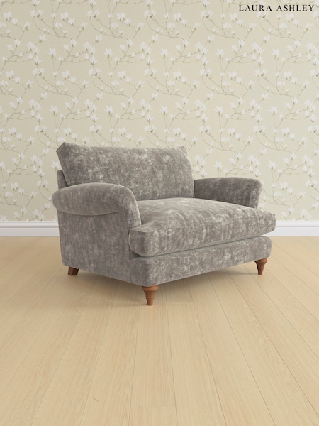 Kingsley Velvet/Pale French Grey Westley By Laura Ashley (AB7589) | £1,050