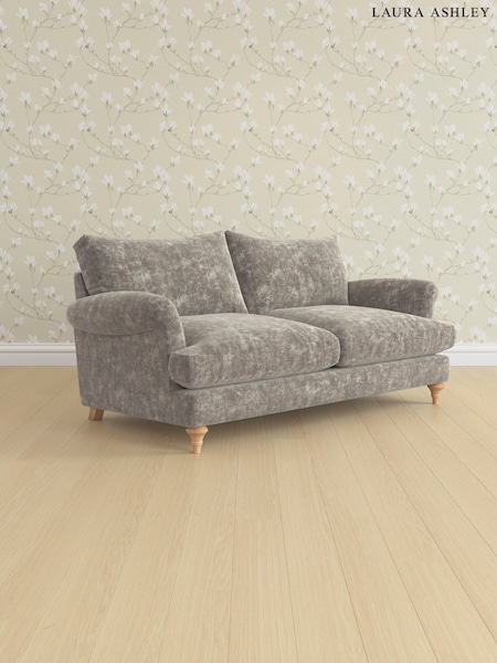 Kingsley Velvet/Pale French Grey Westley By Laura Ashley (AB7589) | £1,500