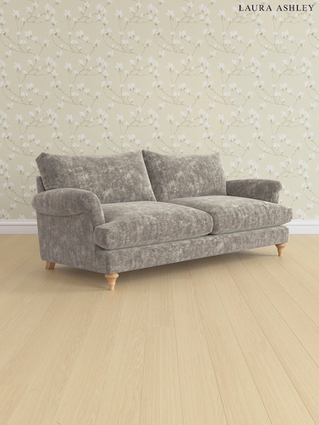 Kingsley Velvet/Pale French Grey Westley By Laura Ashley (AB7589) | £1,600