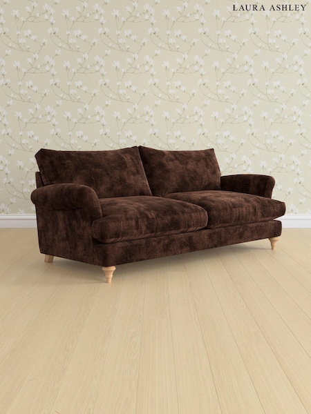 Kingsley Velvet/Chestnut Brown Westley By Laura Ashley (AB7603) | £1,600