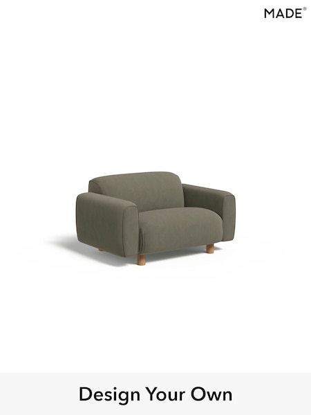 Cotton Weave/Dark Olive Green Diego By Made (AB7681) | £799