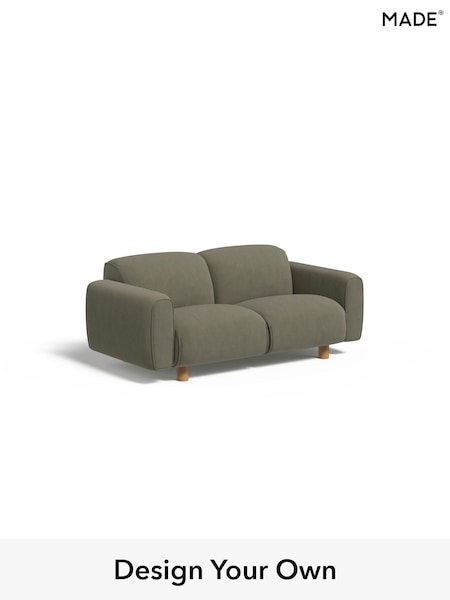 Cotton Weave/Dark Olive Green Diego By Made (AB7681) | £950