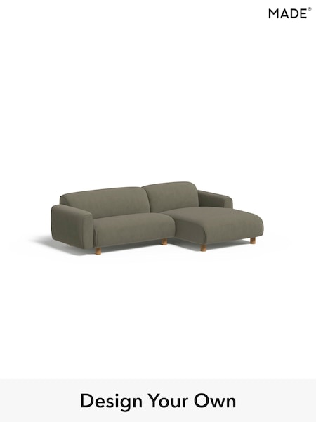 Cotton Weave/Dark Olive Green Diego By Made (AB7681) | £1,599