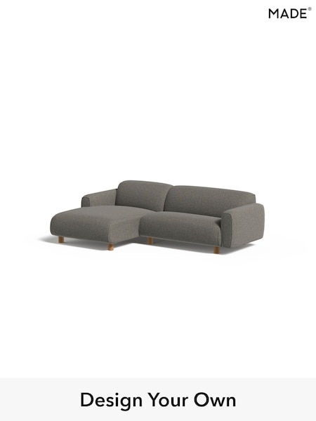 Basket Weave/Dark Linen Natural Diego By Made (AB7688) | £1,499