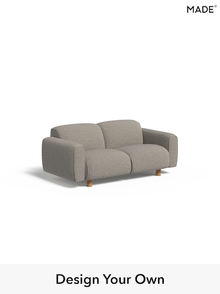 Basket Weave/Pumice Grey Diego By Made (AB7699) | £875