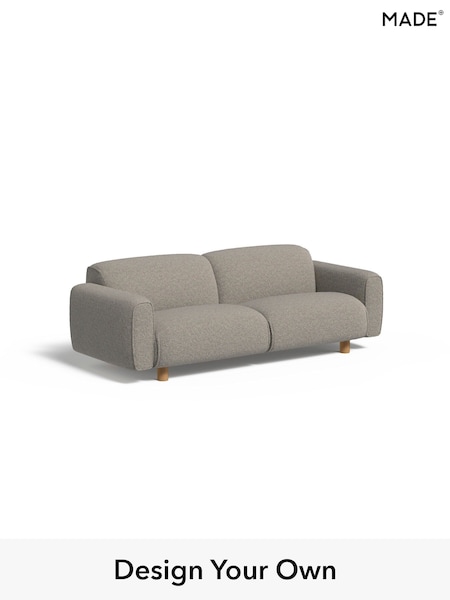 Basket Weave/Pumice Grey Diego By Made (AB7699) | £975