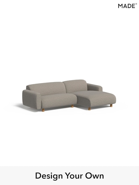 Basket Weave/Pumice Grey Diego By Made (AB7699) | £1,499
