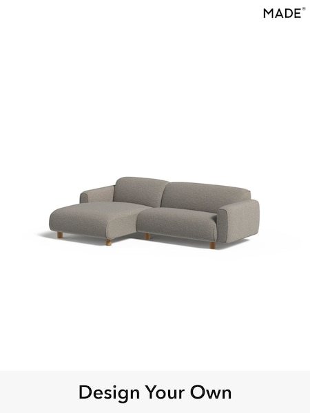 Basket Weave/Pumice Grey Diego By Made (AB7699) | £1,499