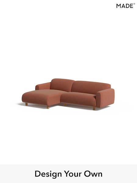 Soft Chenille Easy Clean/Paprika Orange Diego By Made (AB7701) | £1,599