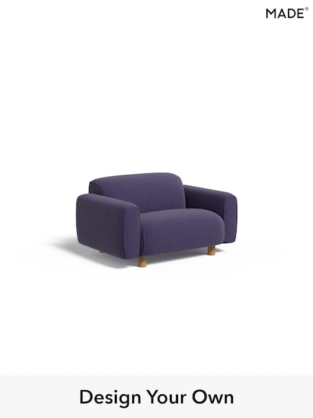 Soft Touch Boucle/Cobalt Blue Diego By Made (AB7704) | £750