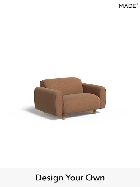 Soft Chenille Easy Clean/Dark Caramel Natural Diego By Made (AB7706) | £799