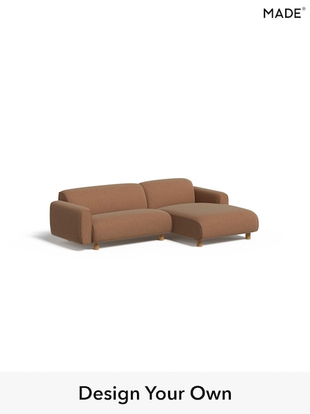 Soft Chenille Easy Clean/Dark Caramel Natural Diego By Made (AB7706) | £1,599