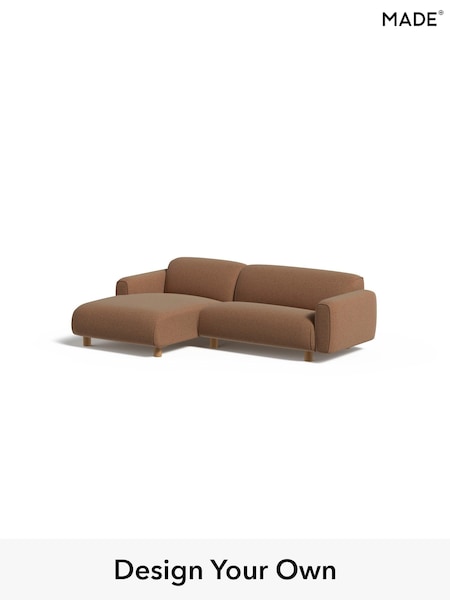 Soft Chenille Easy Clean/Dark Caramel Natural Diego By Made (AB7706) | £1,599