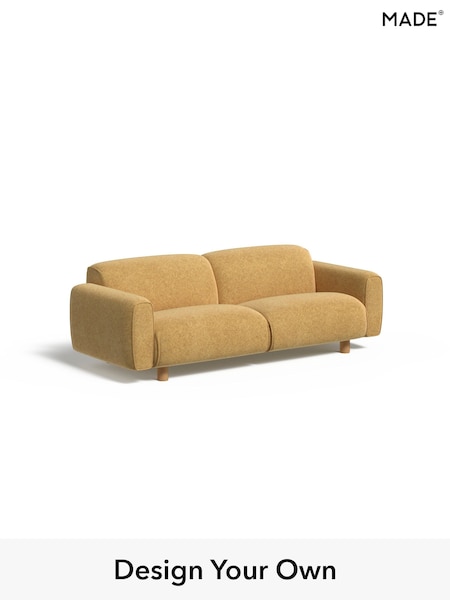 Soft Chenille Easy Clean/Yellow Ochre Diego By Made (AB7707) | £1,050
