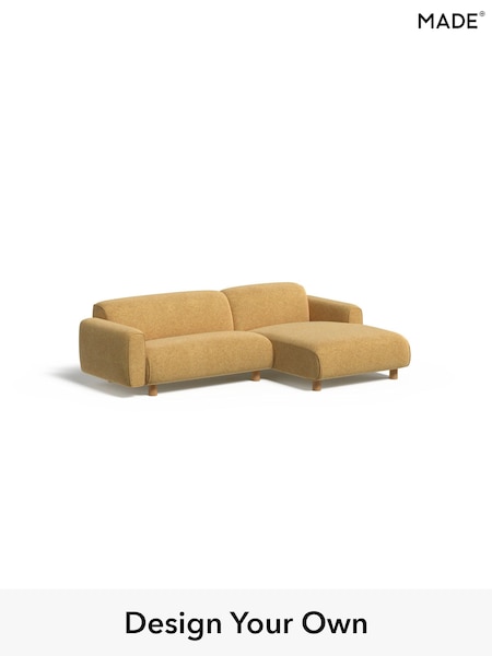 Soft Chenille Easy Clean/Yellow Ochre Diego By Made (AB7707) | £1,599