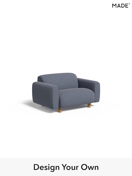 Soft Chenille Easy Clean/Denim Blue Diego By Made (AB7708) | £799