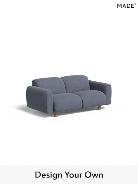 Soft Chenille Easy Clean/Denim Blue Diego By Made (AB7708) | £950