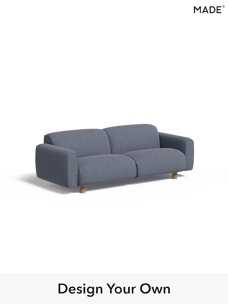 Soft Chenille Easy Clean/Denim Blue Diego By Made (AB7708) | £1,050