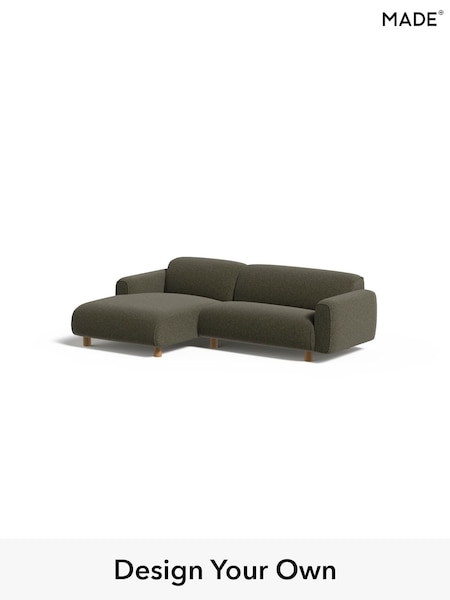 Soft Touch Boucle/Forest Green Diego By Made (AB7712) | £1,499