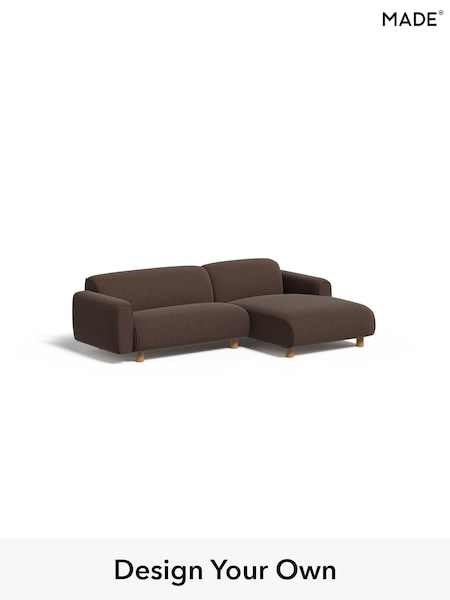 Soft Chenille Easy Clean/Mocha Natural Diego By Made (AB7717) | £1,599