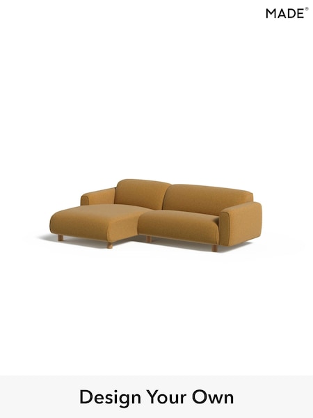 Soft Touch Boucle/Ochre Yellow Diego By Made (AB7720) | £1,499