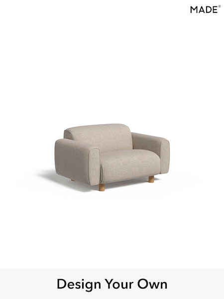 Textured Weave Easy Clean/Natural Diego By Made (AB7726) | £750