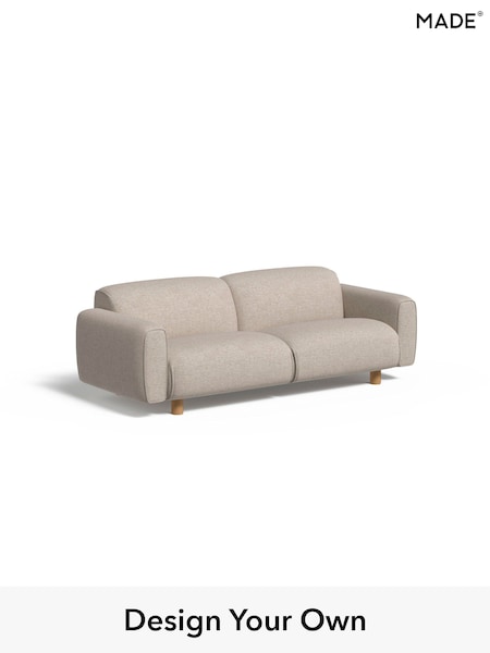 Textured Weave Easy Clean/Natural Diego By Made (AB7726) | £975