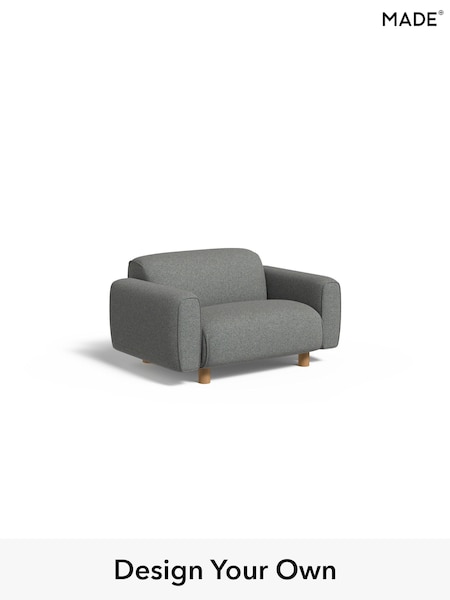 Textured Woven/Ink Blue Diego By Made (AB7728) | £799