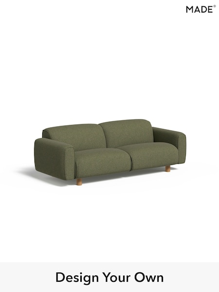 Textured Woven/Meadow Green Diego By Made (AB7739) | £1,050