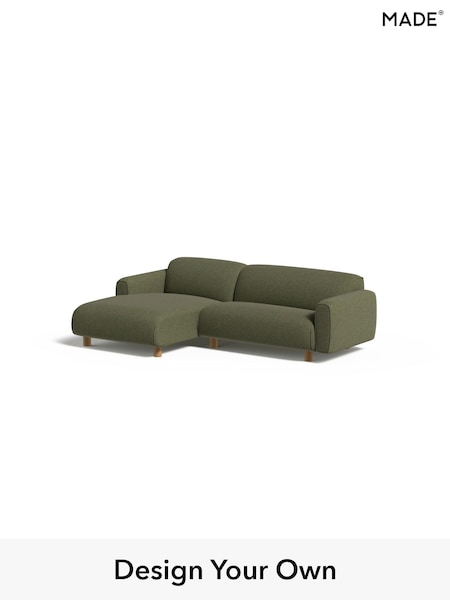 Textured Woven/Meadow Green Diego By Made (AB7739) | £1,599