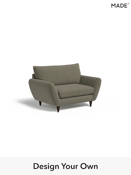 Cotton Weave/Dark Olive Green Tinsley By Made (AB7848) | £725