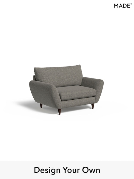 Basket Weave/Dark Linen Natural Tinsley By Made (AB7854) | £675