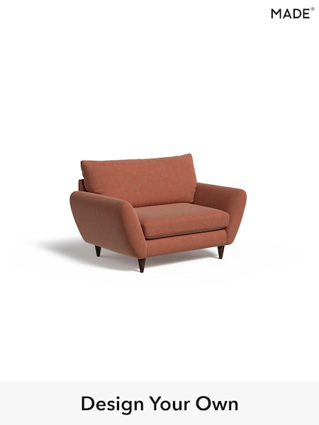 Soft Chenille Easy Clean/Paprika Orange Tinsley By Made (AB7866) | £725