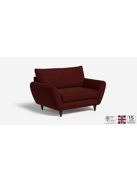 Matt Velvet Easy Clean/Rust Red Tinsley By Made (AB7872) | £675
