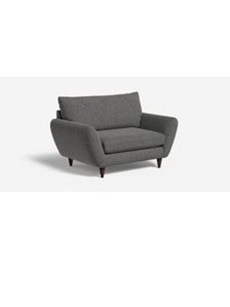 Textured Weave Easy Clean/Stone Grey Tinsley By Made (AB7922) | £675
