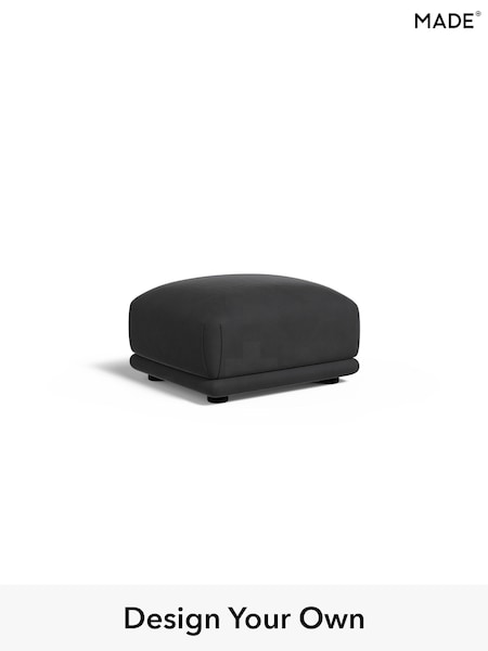 Matt Velvet Easy Clean/Charcoal Grey Jadis By Made (AB7948) | £350