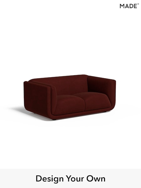 Matt Velvet Easy Clean/Rust Red Jadis By Made (AB7956) | £1,199