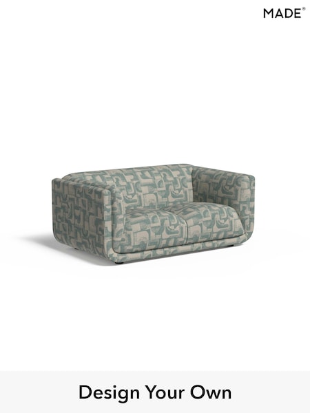 Caro Abstract Weave/Aqua Blue Jadis By Made (AB7963) | £1,350