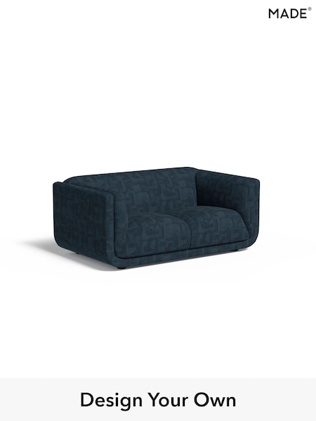 Caro Abstract Weave/Ink Blue Jadis By Made (AB7965) | £1,350