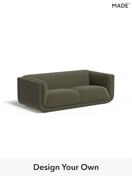 Soft Touch Boucle/Forest Green Jadis By Made (AB7970) | £1,299