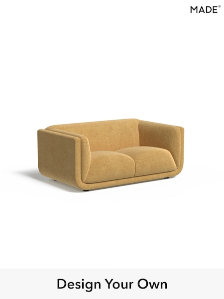Soft Chenille Easy Clean/Yellow Ochre Jadis By Made (AB7973) | £1,275